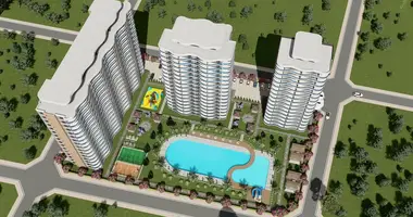 Apartamento 2 habitaciones en Mersin, Turquía