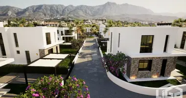 Villa 4 chambres avec parkovka parking, avec Piscine, avec Jardin dans Agirda, Chypre du Nord