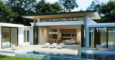 Villa 3 bedrooms with Double-glazed windows, with Furnitured, with Air conditioner in Phuket, Thailand