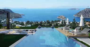 Villa 7 habitaciones con Balcón, con Aire acondicionado, con Vistas al mar en Derekoey, Turquía