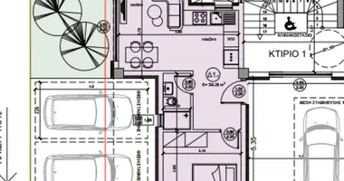 Apartamento 2 habitaciones en Nea Kallikrateia, Grecia