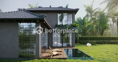 Villa 1 bedroom with Balcony, with Furnitured, with Air conditioner in Sayan, Indonesia