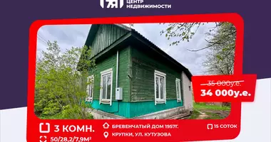 3 room house in Krupki, Belarus