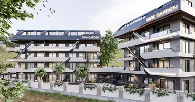 Apartamento 2 habitaciones con balcón, con amueblado, con ascensor en Alanya, Turquía