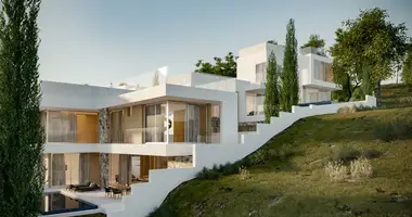 Villa 5 habitaciones con Vistas al mar, con Vista a la montaña, con Primera costa en Municipio de Germasogeia, Chipre