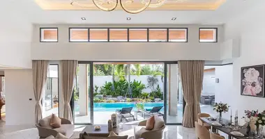 Villa 4 bedrooms with Double-glazed windows, with Furnitured, with Air conditioner in Phuket, Thailand