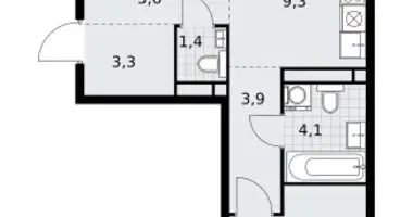 Appartement 3 chambres dans Postnikovo, Fédération de Russie