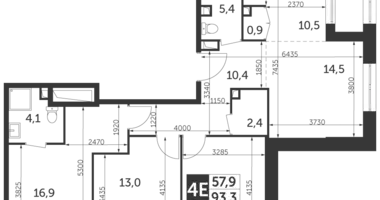 Appartement 4 chambres dans North-Eastern Administrative Okrug, Fédération de Russie