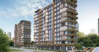 Wohnung 1 Schlafzimmer mit Balkon, mit Klimaanlage, mit Parken in Kagithane, Türkei