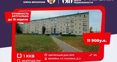 Apartamento 1 habitación en Vileyka, Bielorrusia