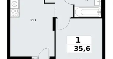 Appartement 1 chambre dans poselenie Sosenskoe, Fédération de Russie