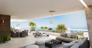 Penthouse 3 bedrooms with Air conditioner, with Sea view, with parking in Estepona, Spain