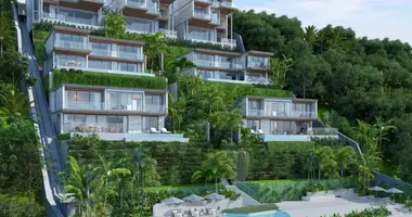 Villa 4 habitaciones con Doble acristalamiento, con Amueblado, con Aire acondicionado en Phuket, Tailandia