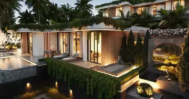 Villa 2 habitaciones con Amueblado, con Vistas al mar, con Terraza en Bali, Indonesia