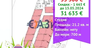 Nieruchomości komercyjne 21 m² w Sveti Vlas, Bułgaria