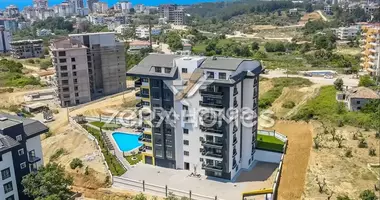Квартира 2 комнаты с парковкой, с лифтом, с видом на море в Авсаллар, Турция