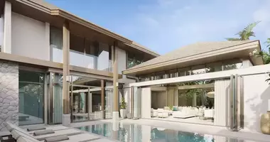 Villa 4 Zimmer mit Balkon, mit Klimaanlage, mit Bergblick in Phuket, Thailand