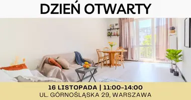 Apartamento 2 habitaciones en Varsovia, Polonia