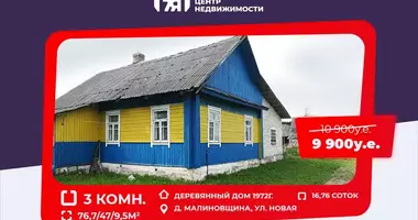 Maison dans Malinouscyna, Biélorussie