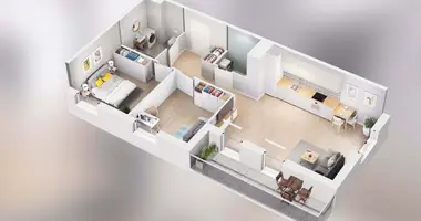 Apartamento 3 habitaciones en Poznan, Polonia