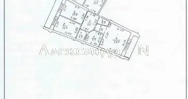 Apartamento 3 habitaciones en Odessa, Ucrania