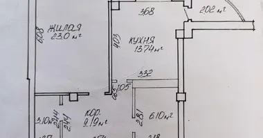 Wohnung 1 zimmer in Homel, Weißrussland