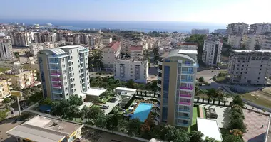 Penthouse 5 pokojów z balkon, z klimatyzacja, z parking w Avsallar, Turcja