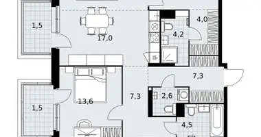 Appartement 5 chambres dans Kommunarka, Russie