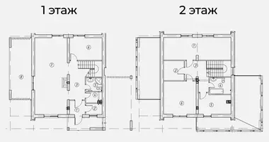Mieszkanie 4 pokoi w Sack, Białoruś