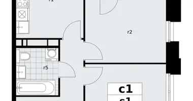 Appartement 2 chambres dans poselenie Sosenskoe, Fédération de Russie