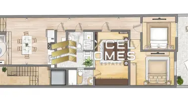 Apartamento 3 habitaciones en Kalkara, Malta