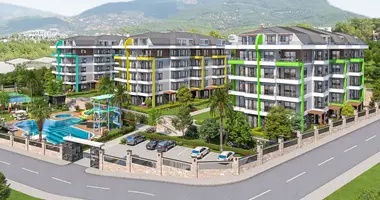 Квартира 2 комнаты в Оба, Турция