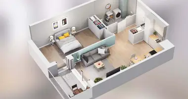 Apartamento 3 habitaciones en Poznan, Polonia