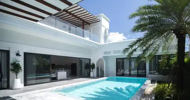 Villa 3 chambres avec Fenêtres double vitrage, avec Meublesd, avec Climatiseur dans Phuket, Thaïlande