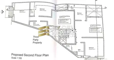 Apartamento 2 habitaciones en Saint John, Malta