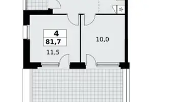 Apartamento 4 habitaciones en Moscú, Rusia