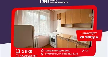 Wohnung 2 Zimmer in Soligorsk, Weißrussland
