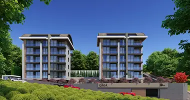 Mieszkanie 1 pokój z balkon, z meble, z winda w Incekum, Turcja