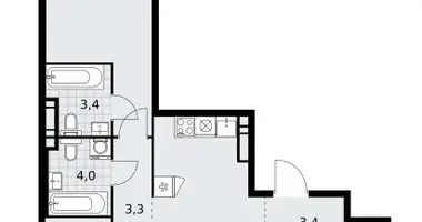 Appartement 3 chambres dans poselenie Sosenskoe, Fédération de Russie