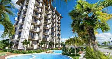 Duplex 3 rooms in Alanya, Turkey