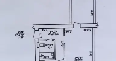 Apartamento 2 habitaciones en Gómel, Bielorrusia