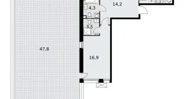 Apartamento 4 habitaciones en Postnikovo, Rusia