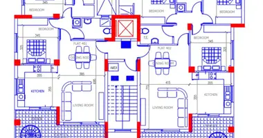 Квартира 3 спальни в Лимасол, Кипр