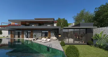 Villa 4 chambres avec Climatiseur, avec Vue sur la mer, avec parkovka dans Bodrum, Turquie