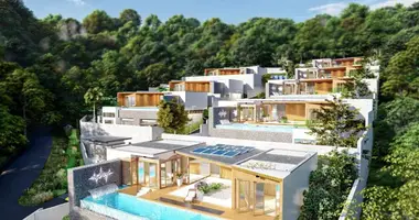 Villa 5 zimmer mit Doppelt verglaste Fenster, mit Möbliert, mit Klimaanlage in Phuket, Thailand