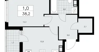 Appartement 1 chambre dans Krasnoye Selo, Fédération de Russie