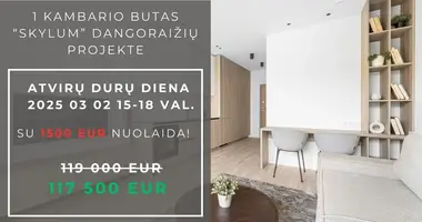 1 room apartment in Vilnius, Lithuania