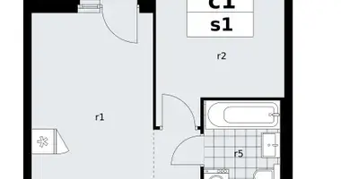 Appartement 1 chambre dans poselenie Sosenskoe, Fédération de Russie