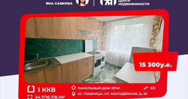 1 room apartment in Losnica, Belarus