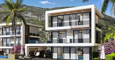 Villa Villa de 4 habitaciones con balcón, con amueblado, con ascensor en Alanya, Turquía